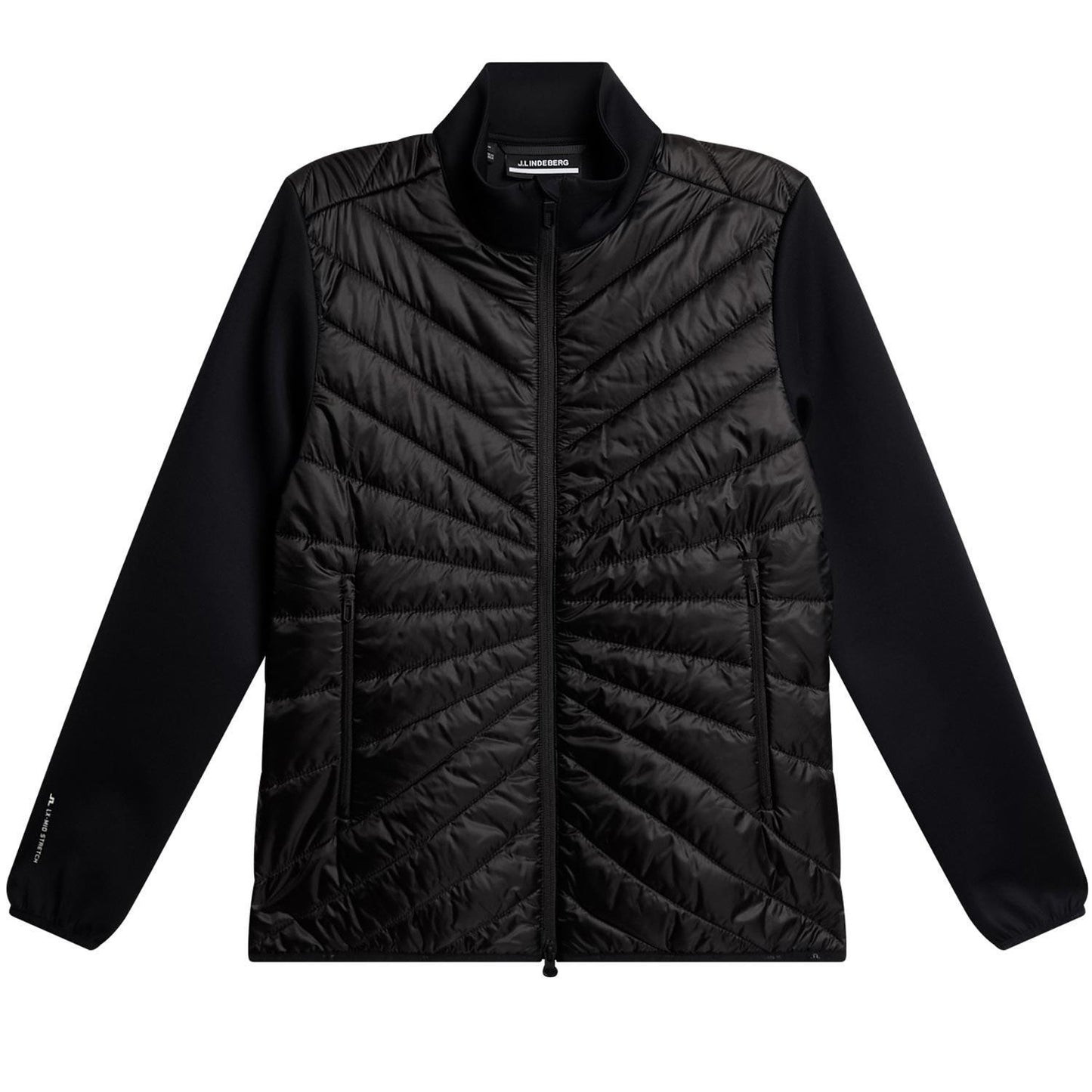 Lindeberg Madde Quilt Hybrid Golfjacke Damen Black