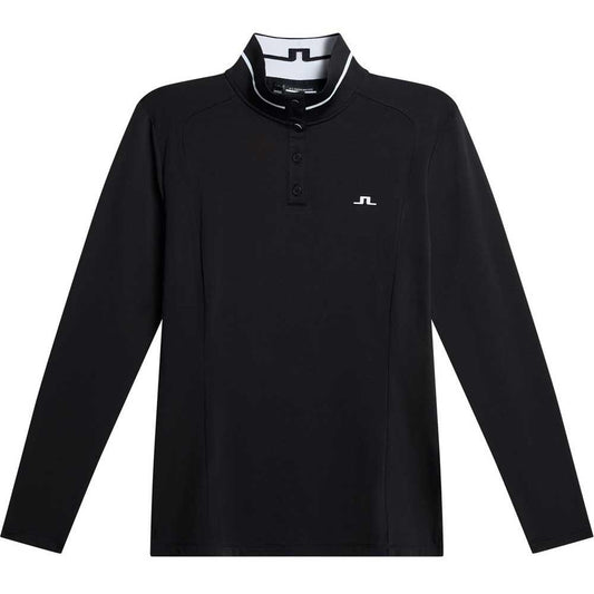 Lindeberg Hertta Long Sleeve Damenlangarmshirt Black