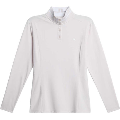 Lindeberg Hertta Long Sleeve Damenlangarmshirt Grey Lilac