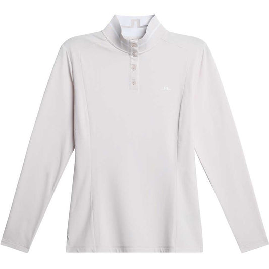 Lindeberg Hertta Long Sleeve Damenlangarmshirt Grey Lilac