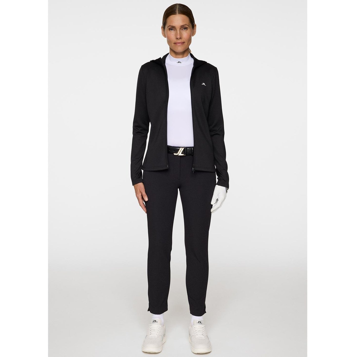 Lindeberg Lei Fleece Twill Damengolfhose Black