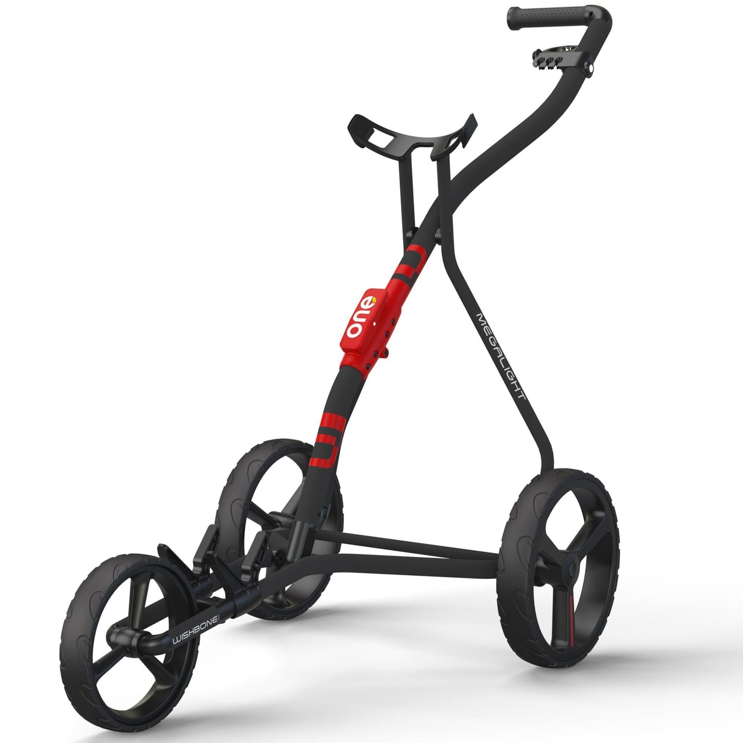 Wishbone One Golftrolley inkl. Schirmhalter und Scorekartenhalter