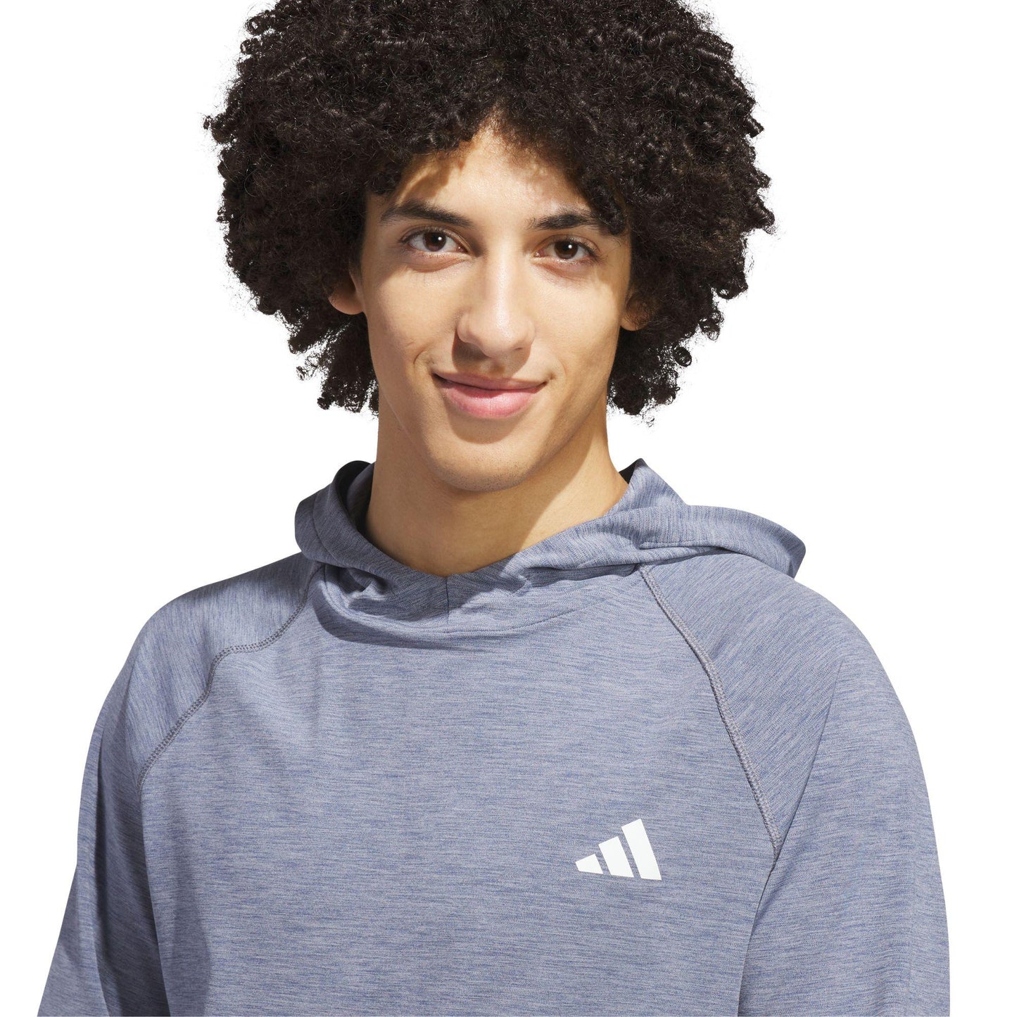 adidas Ultimate365 Heather Herren Hoodie blue