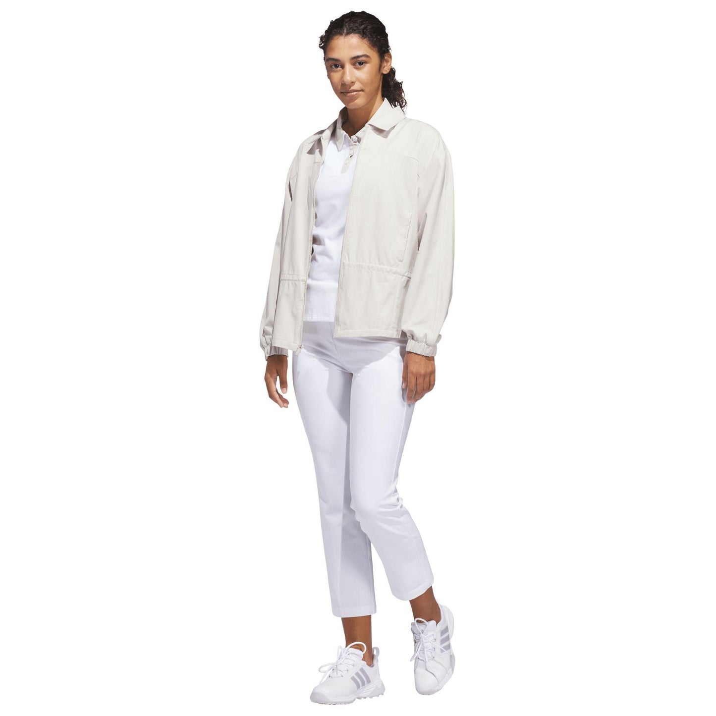 adidas Ultimate365+ Grid Climacool Damenpoloshirt grey