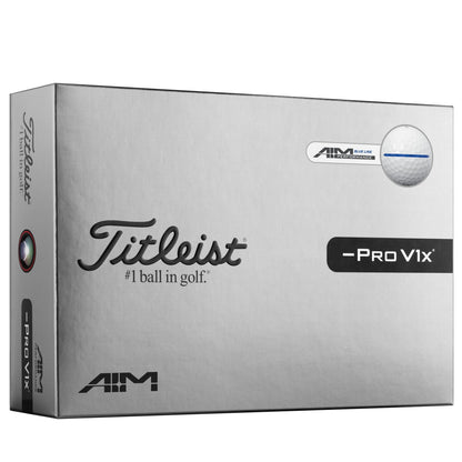 Titleist Pro V1x Left Dash Golfbälle 2026
