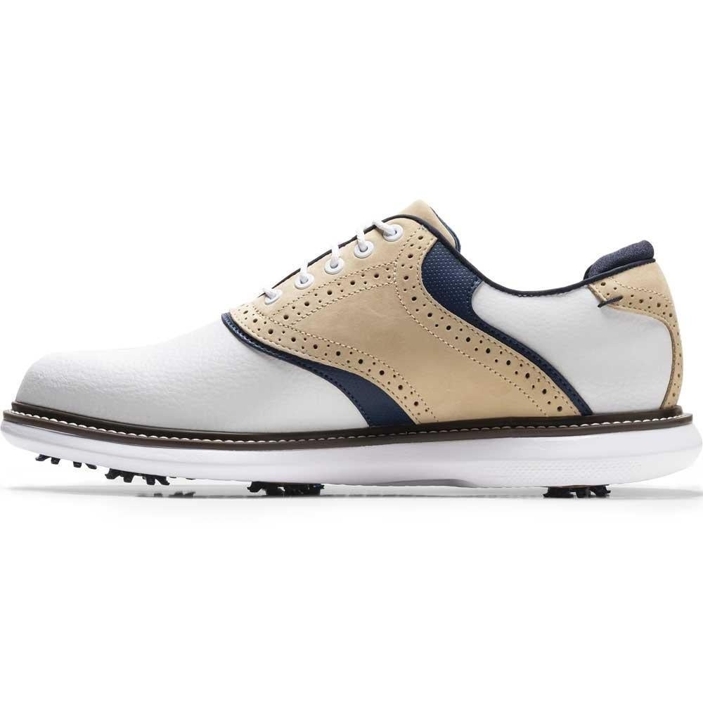 FootJoy Traditions Energy Herrenschuhe white-tan-navy