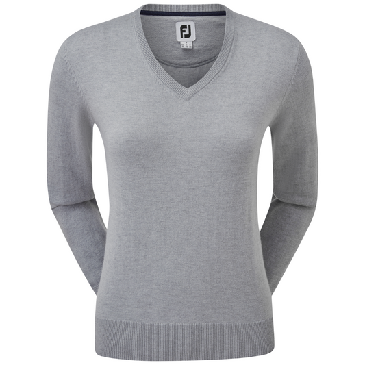 FootJoy V-Neck Damenpullover grey