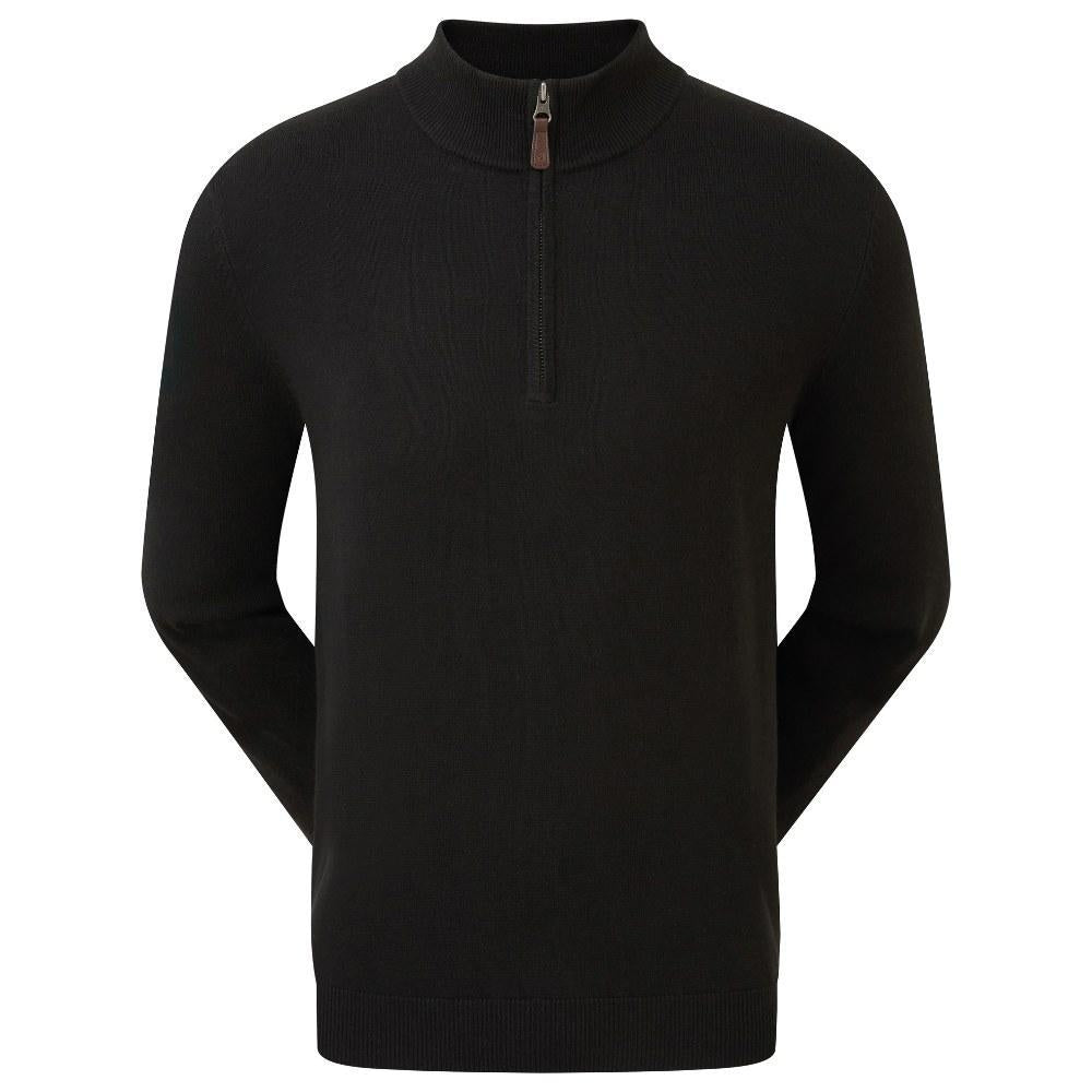 FootJoy Half-Zip Herrenpullover black
