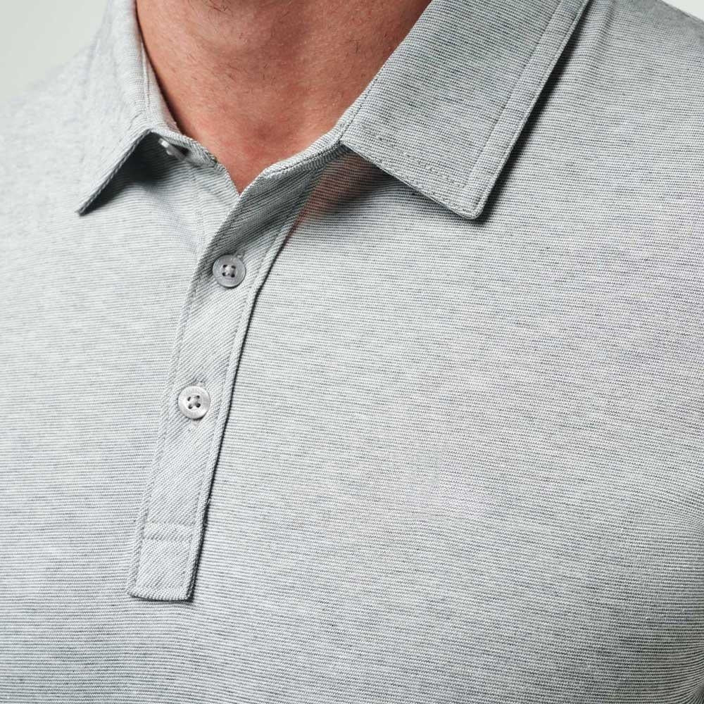 TravisMathew The Zinna Heather Grey Poloshirt Herren