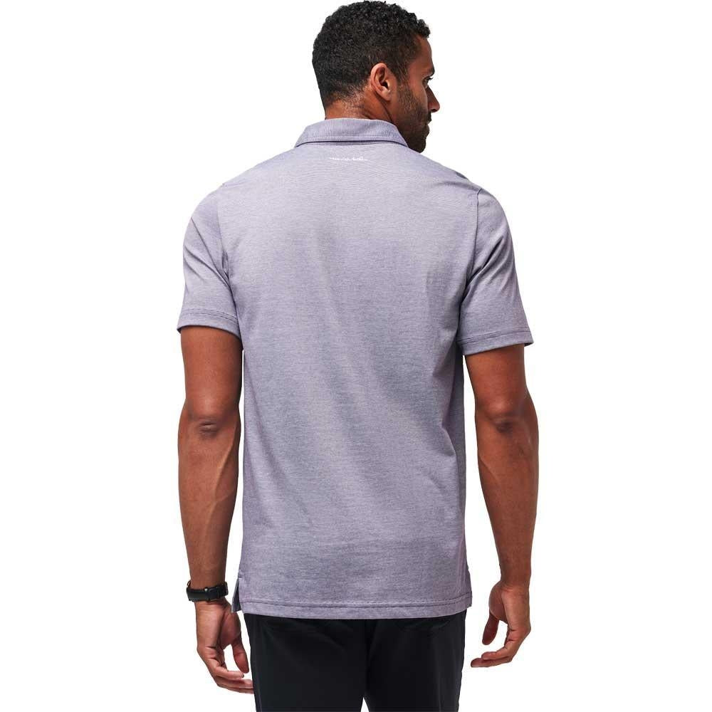 TravisMathew The Zinna Heather Blackberry Poloshirt Herren