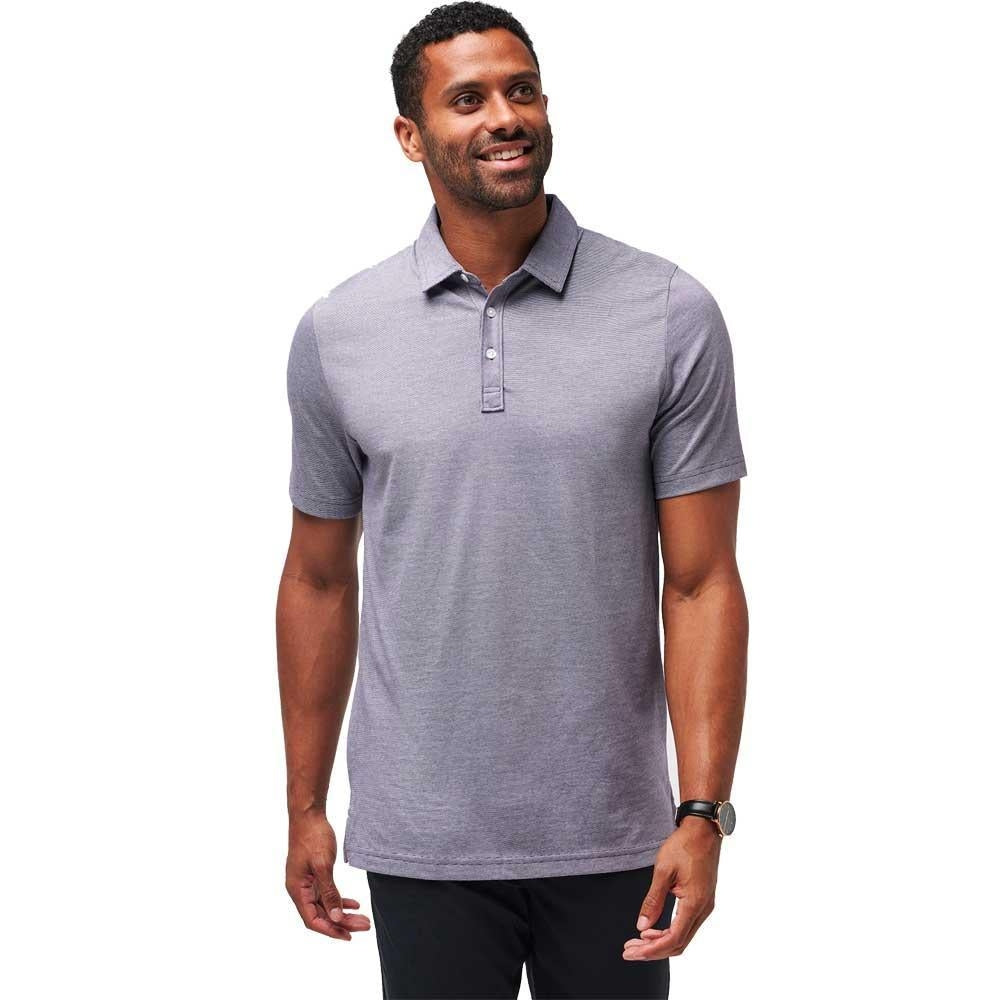 TravisMathew The Zinna Heather Blackberry Poloshirt Herren