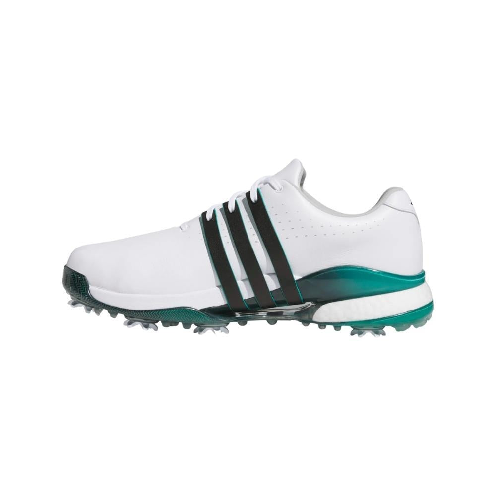 Adidas Tour360 24 Herrengolfschuhe Weiß-Schwarz-Grün