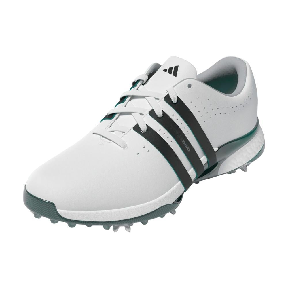 Adidas Tour360 24 Herrengolfschuhe Weiß-Schwarz-Grün