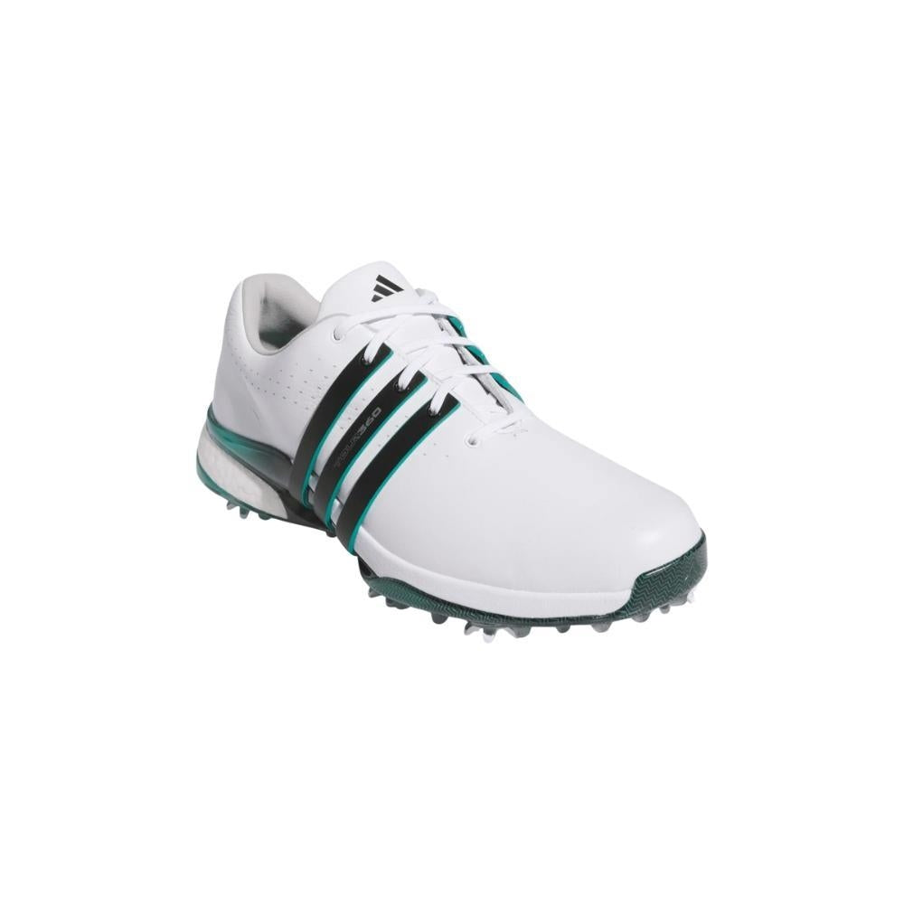 Adidas Tour360 24 Herrengolfschuhe Weiß-Schwarz-Grün