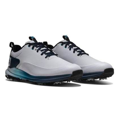 FootJoy Tour Rival Herrengolfschuhe White-Navy-Blue