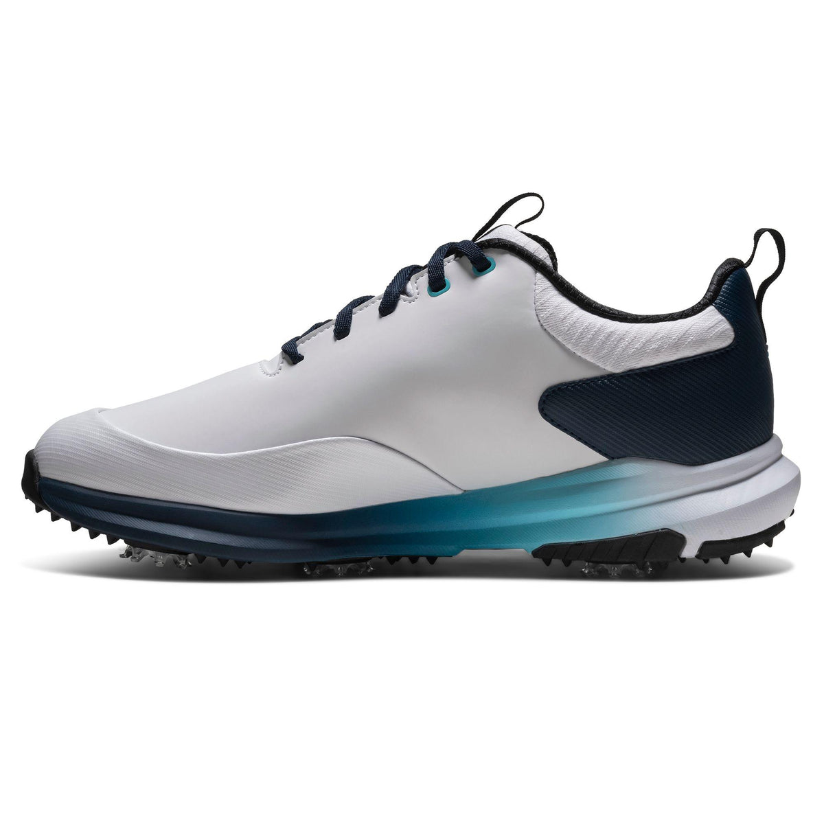 FootJoy Tour Rival Herrengolfschuhe White-Navy-Blue