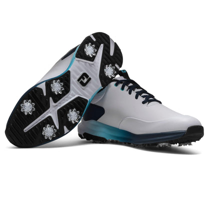 FootJoy Tour Rival Herrengolfschuhe White-Navy-Blue