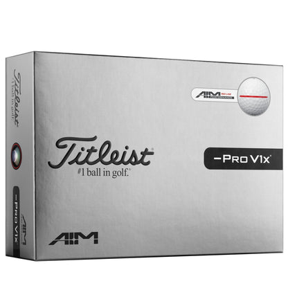 Titleist Pro V1x Left Dash Golfbälle 2026