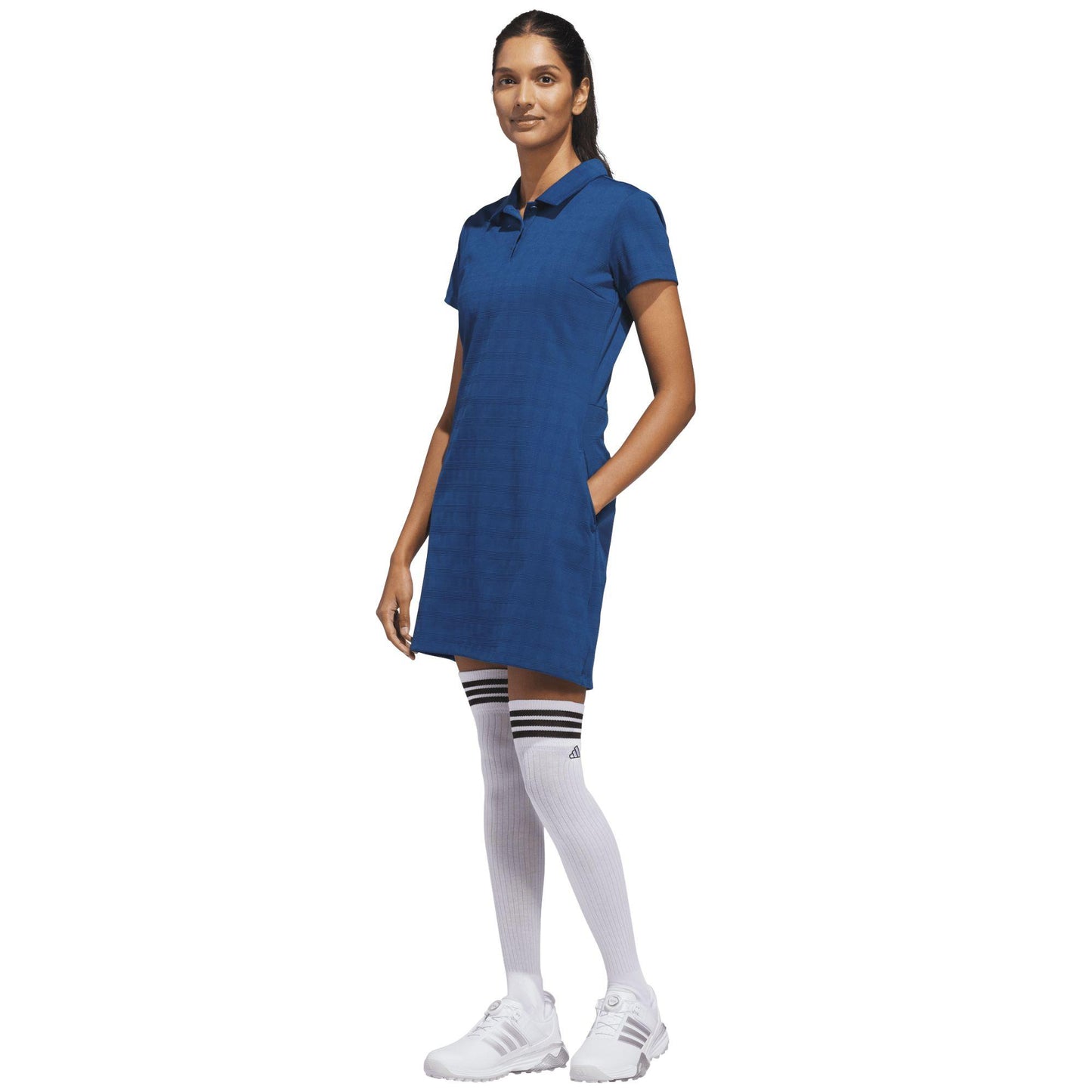adidas Ultimate365+ Jacquard Kleid blue
