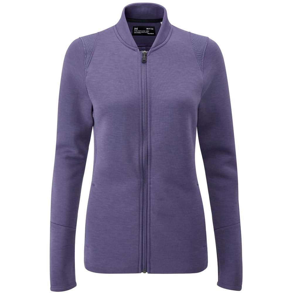 Under Armour Versa Full Zip Damengolfjacke Lila