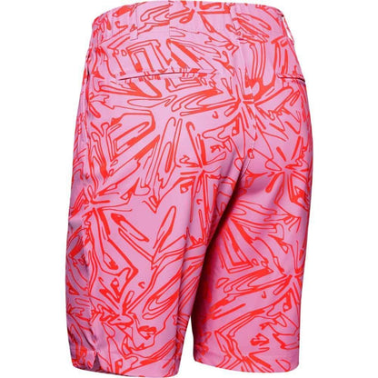 Under Armour Links Printed Damenshorts Rot-Pink