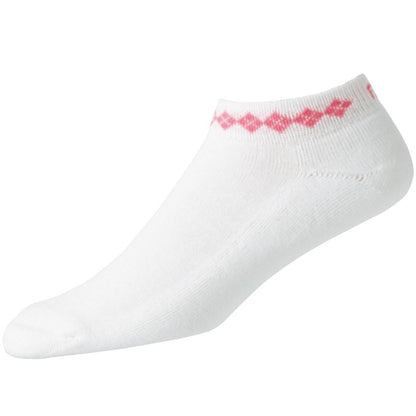 FootJoy ProDry Lightweight Sportlet Argyle Damengolfsocken