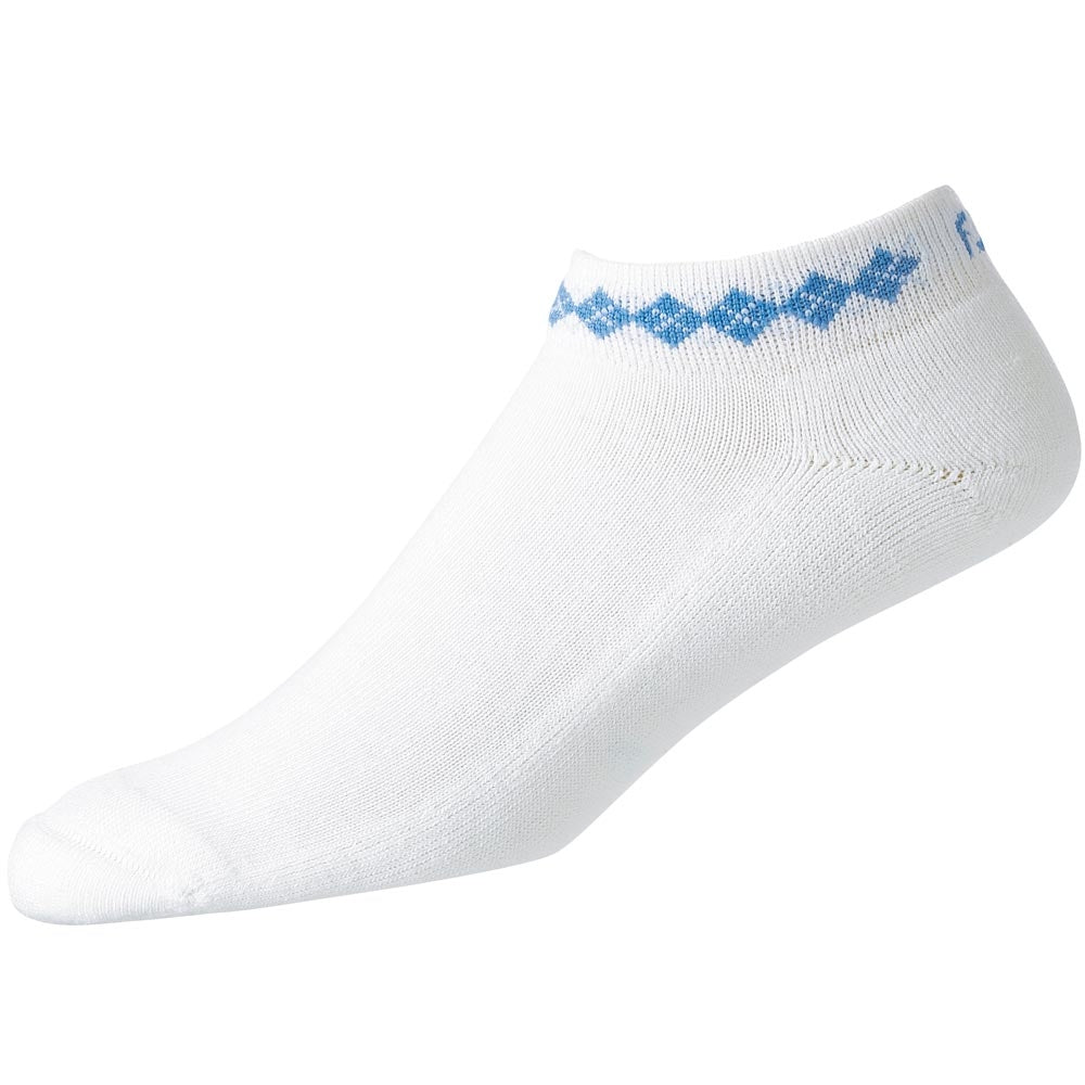 FootJoy ProDry Lightweight Sportlet Argyle Damengolfsocken