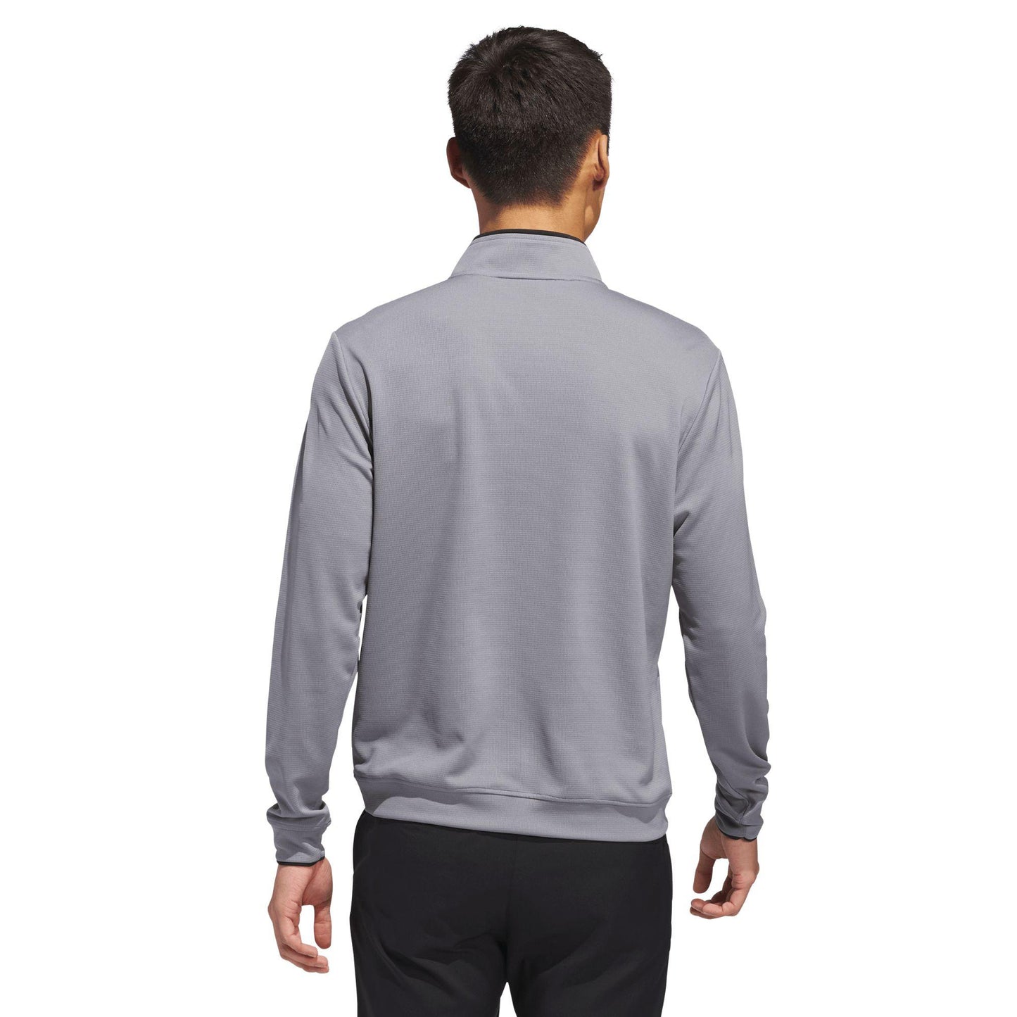 adidas Lightweight Half-Zip Herrenpullover grau