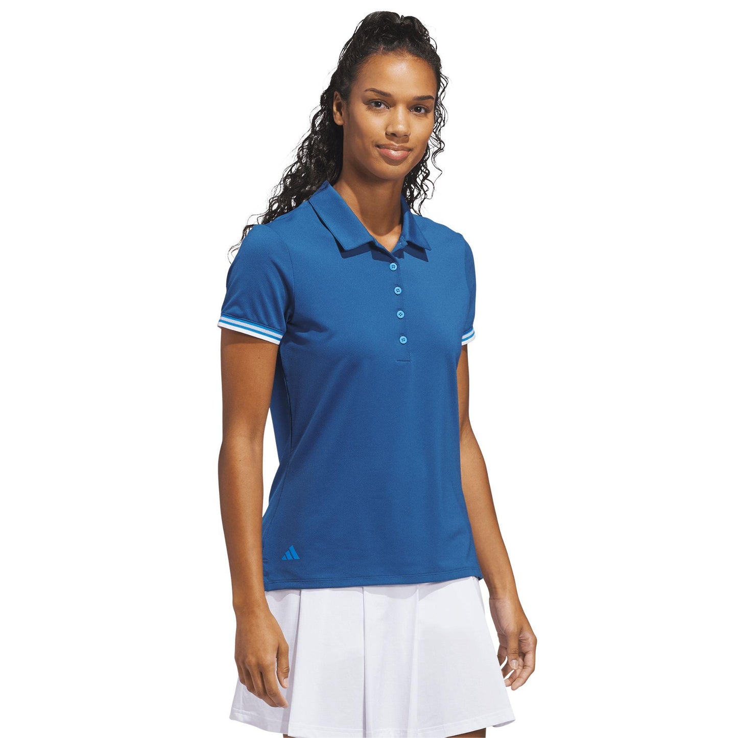 adidas Ultimate365 Short Sleeve Damenpoloshirt blau