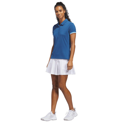 adidas Ultimate365 Short Sleeve Damenpoloshirt blau