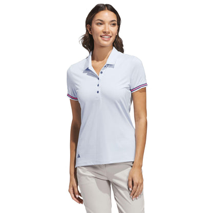 adidas Ultimate365 Short Sleeve Damenpoloshirt clear sky