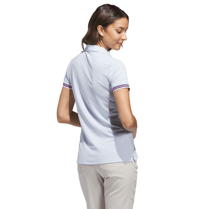 adidas Ultimate365 Short Sleeve Damenpoloshirt clear sky