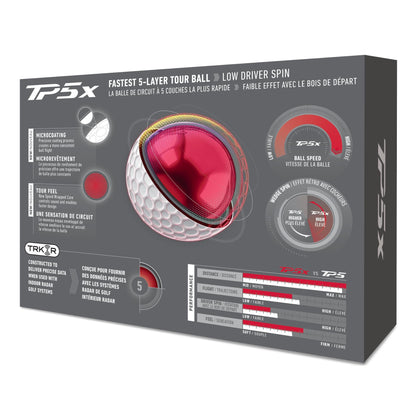 TaylorMade TP5 TRK-R Radar Golfbälle 2026
