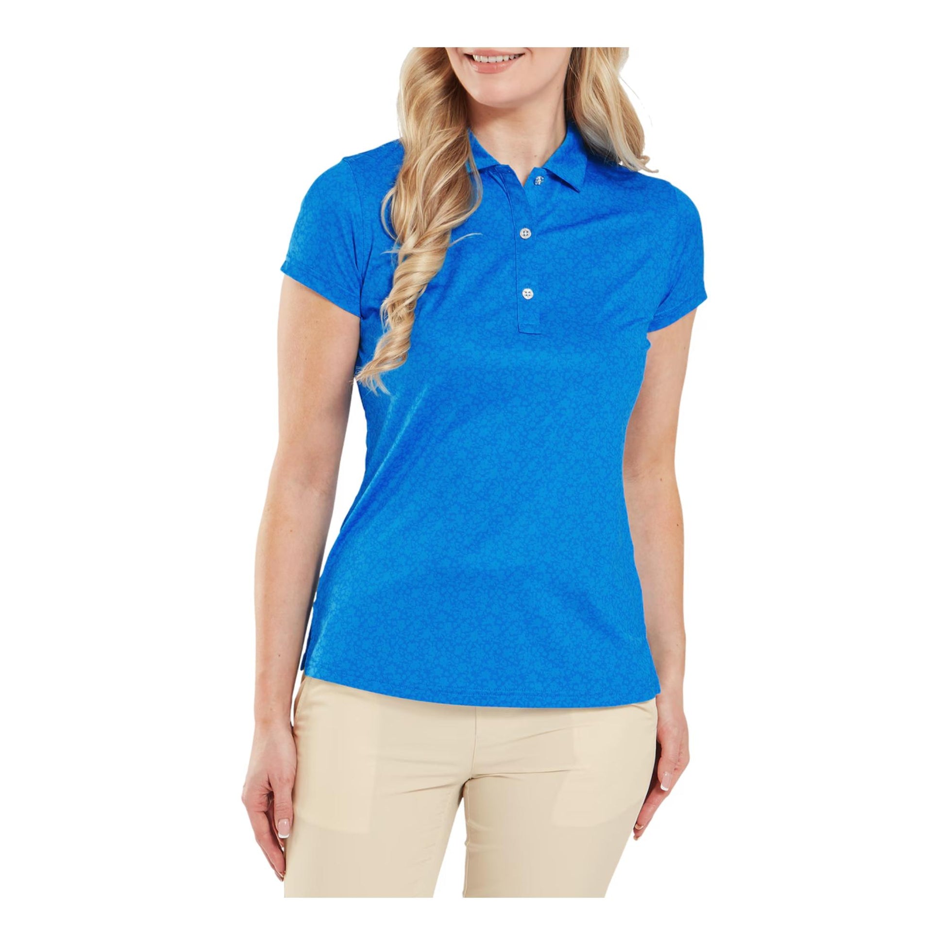 FootJoy_Painted_Floral_Cap_Sleeve_Lisle_Damenpoloshirt-34202