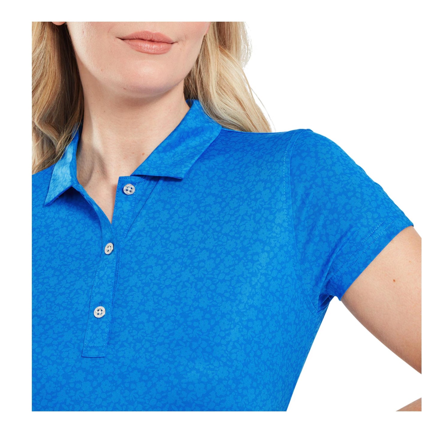 FootJoy_Painted_Floral_Cap_Sleeve_Lisle_Damenpoloshirt-34202