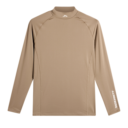 Lindeberg_Ello_Compression_Top_Herren_Poloshirt_2026_Brindle_GMJT14649_U144