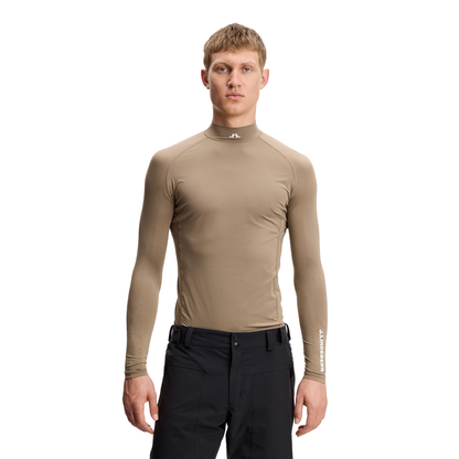 Lindeberg_Ello_Compression_Top_Herren_Poloshirt_2026_Brindle_GMJT14649_U144