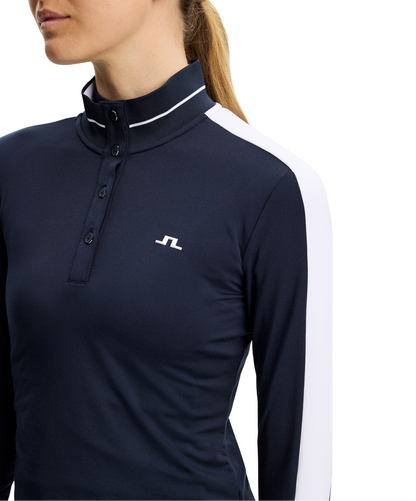 Lindeberg_Hertta_Long_Sleeve_Damen_Poloshirt_2026_Navy_GWJT15986_6855