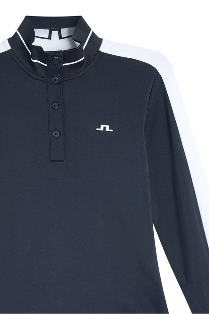 Lindeberg_Hertta_Long_Sleeve_Damen_Poloshirt_2026_Navy_GWJT15986_6855