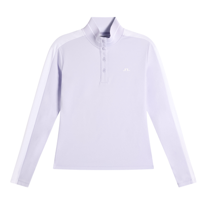 Lindeberg_Hertta_Long_Sleeve_Damen_Poloshirt_2026_Purple_Heather_GWJT15986_Q024