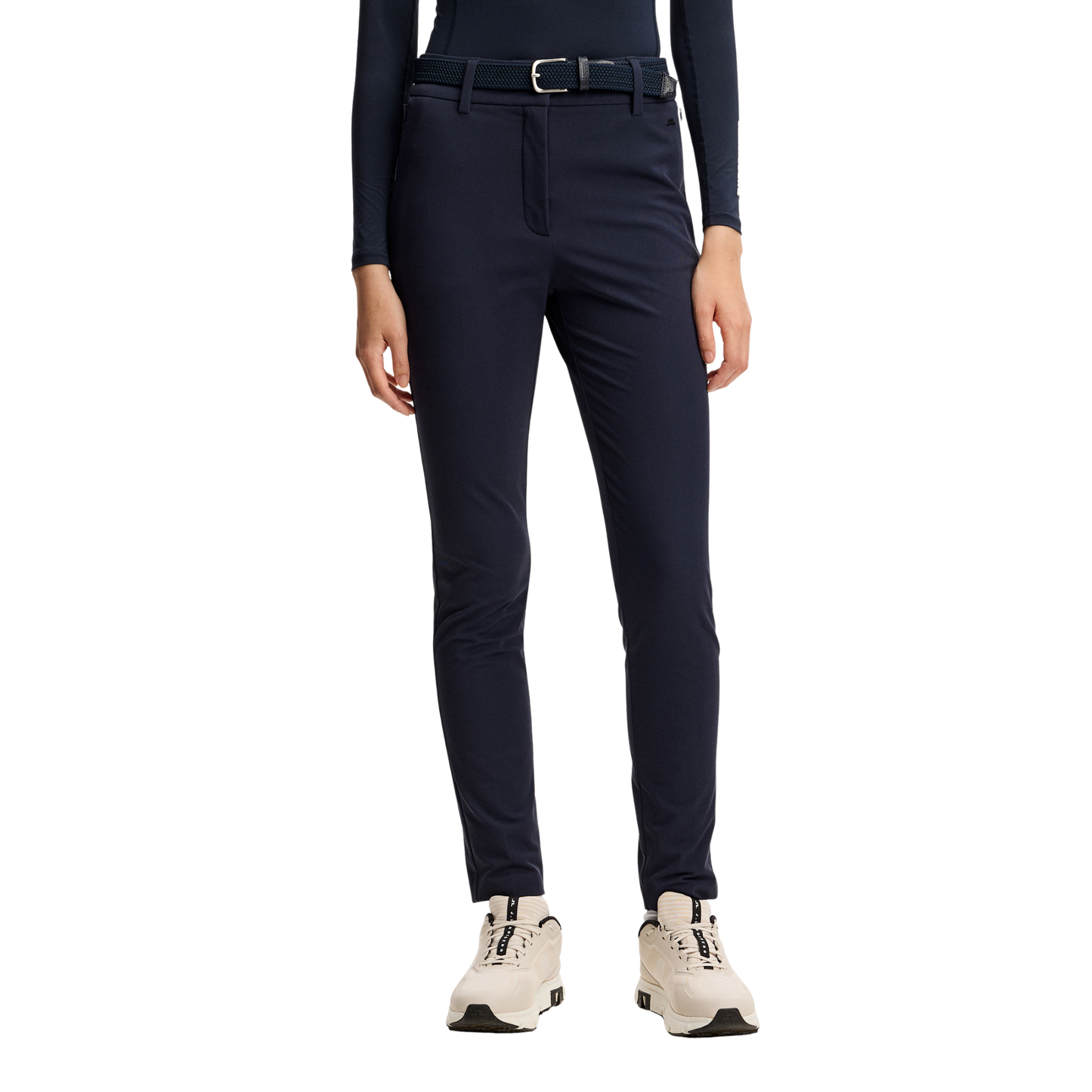 Lindeberg_Pinja_Fleece_Twill_Damen_Golfhose_2026_Navy_GWPA17453_6855