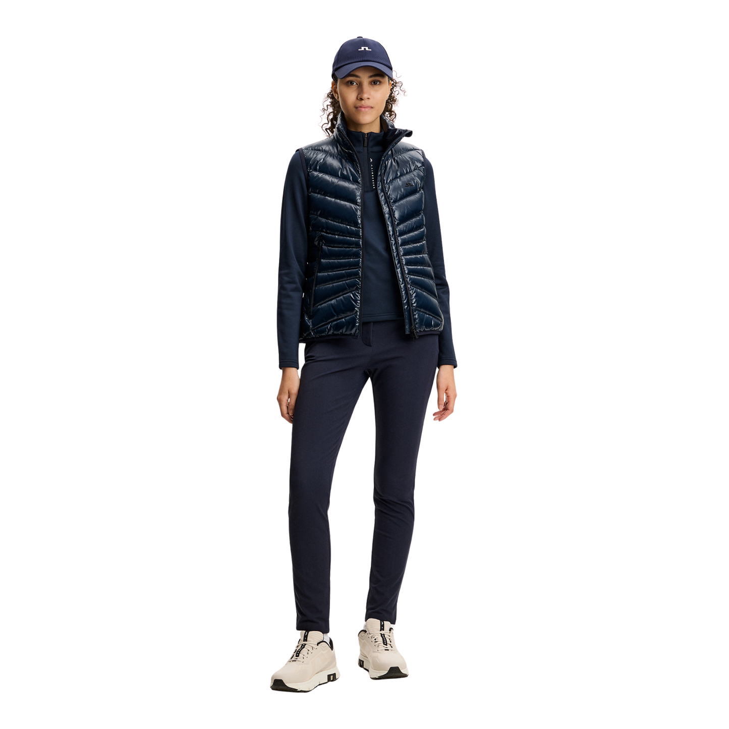 Lindeberg_Pinja_Fleece_Twill_Damen_Golfhose_2026_Navy_GWPA17453_6855