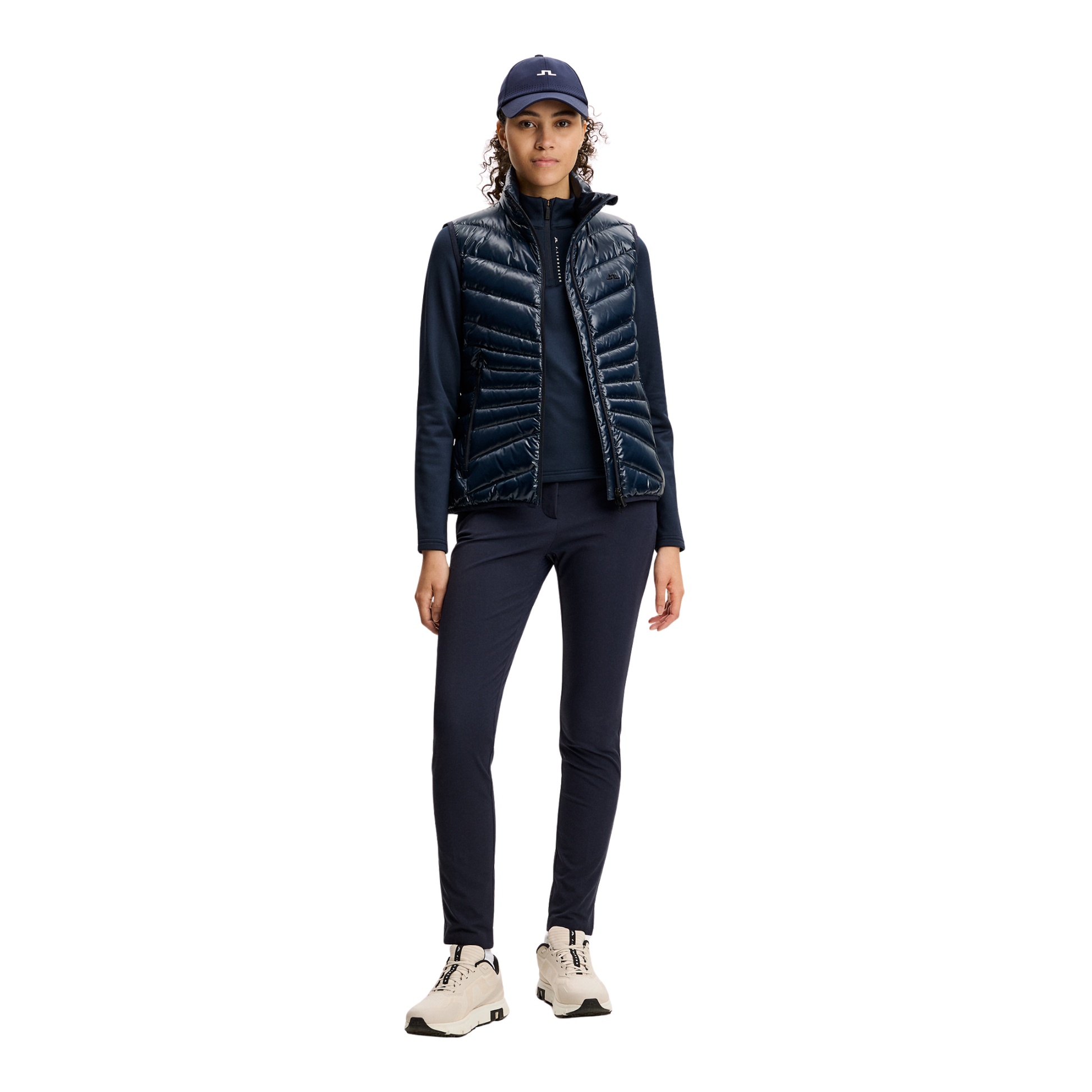 Lindeberg_Pinja_Fleece_Twill_Damen_Golfhose_2026_Navy_GWPA17453_6855