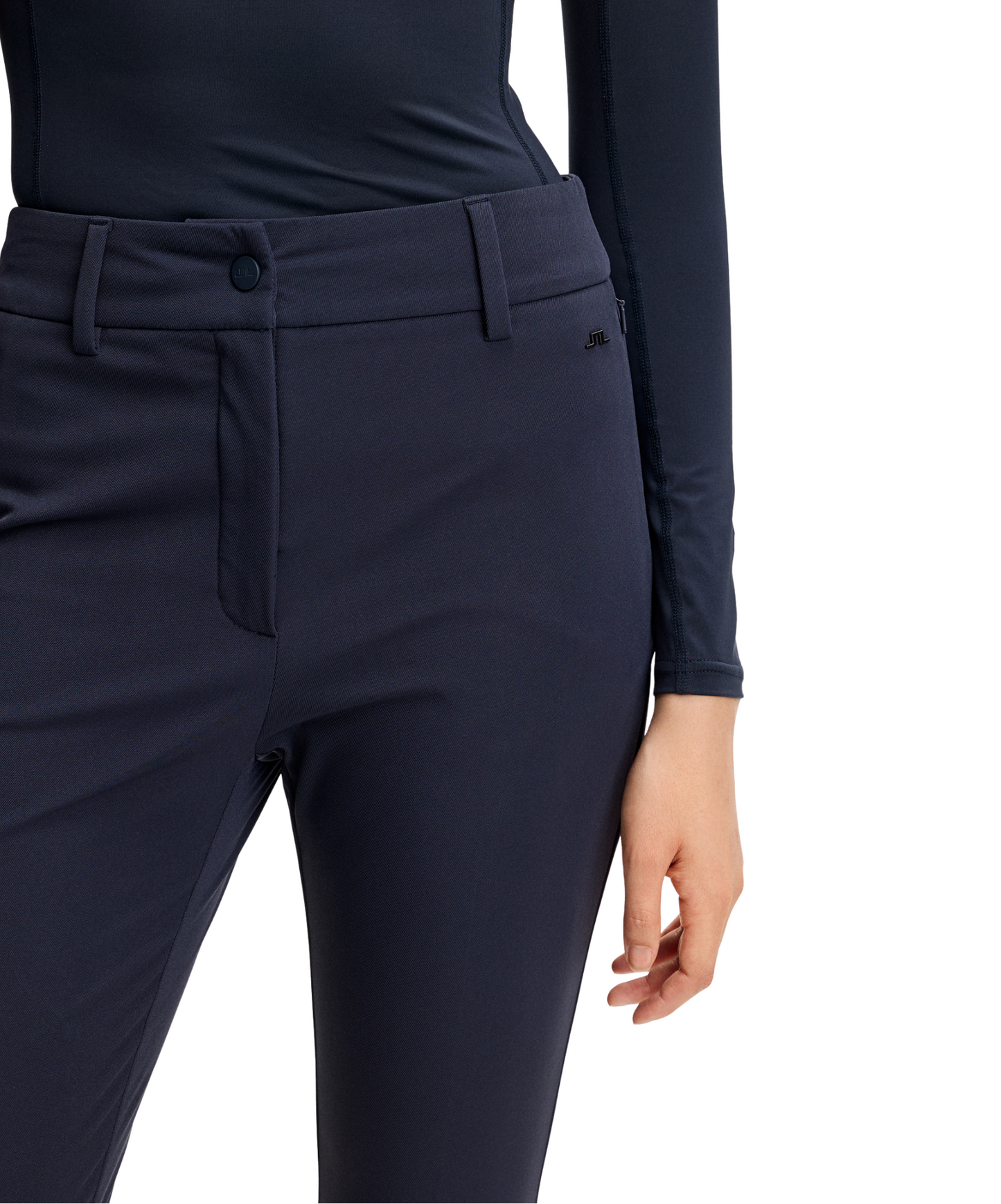 Lindeberg_Pinja_Fleece_Twill_Damen_Golfhose_2026_Navy_GWPA17453_6855