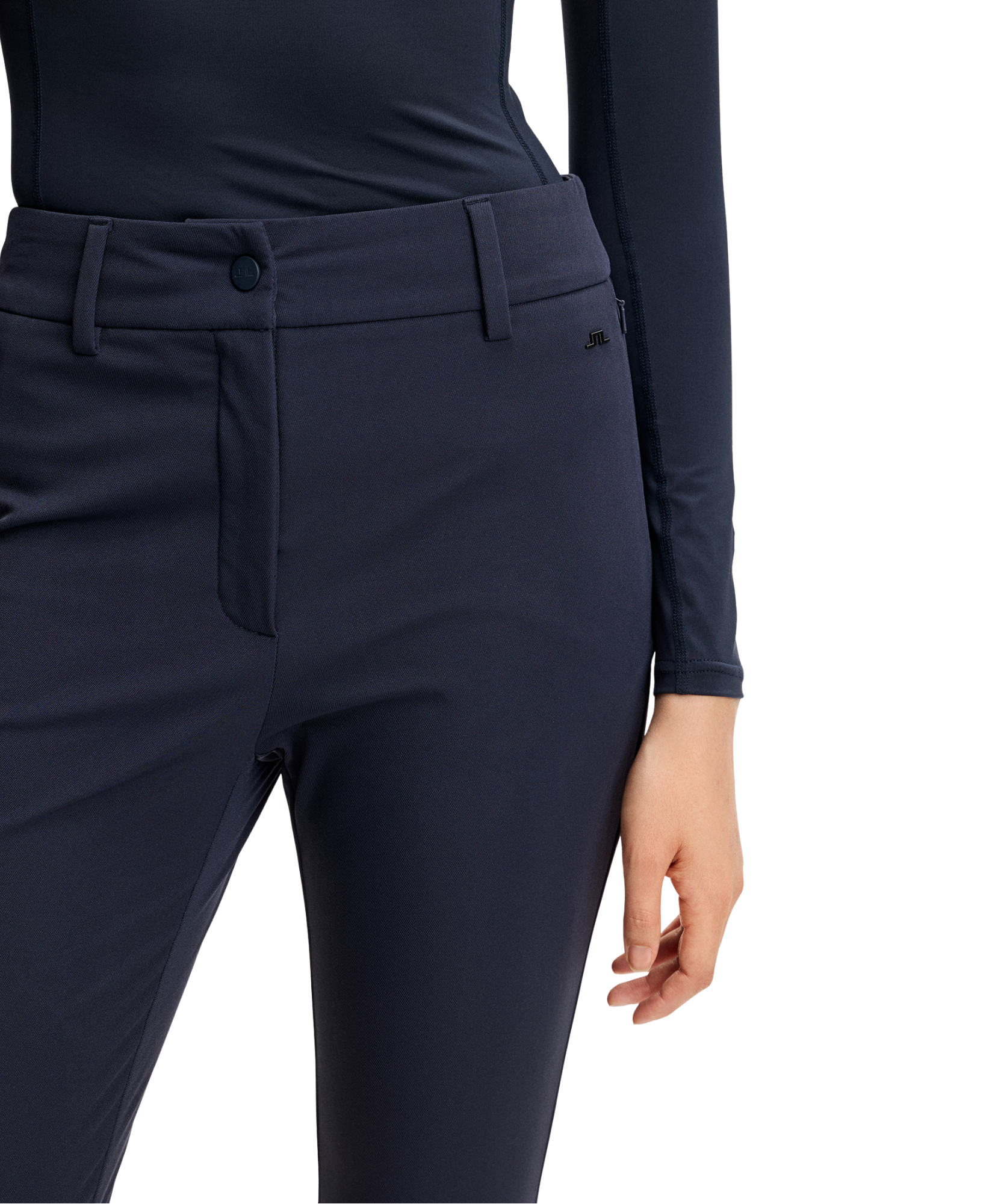 Lindeberg_Pinja_Fleece_Twill_Damen_Golfhose_2026_Navy_GWPA17453_6855