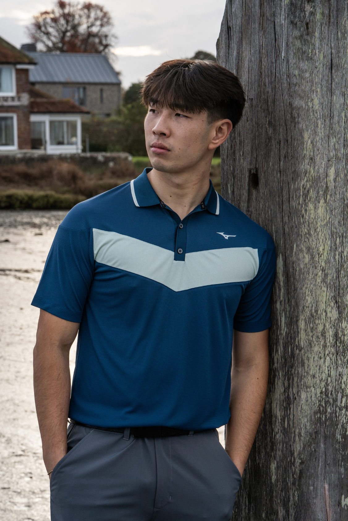 Mizuno_Block_Interlock_Short_Sleeve_Herrenpoloshirt_52GAB035