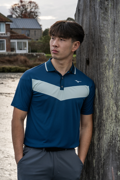 Mizuno_Block_Interlock_Short_Sleeve_Herrenpoloshirt_52GAB035