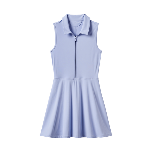 TravisMathew_Moveknit_SL_Zip_Damenkleid_blau_1LF073