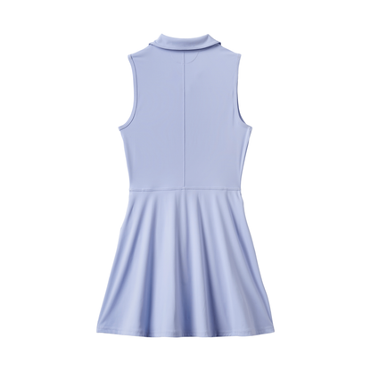 TravisMathew_Moveknit_SL_Zip_Damenkleid_blau_1LF073