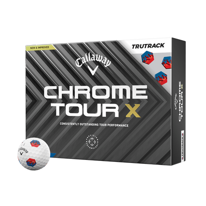 Callaway Chrome Tour X TruTrack Golfbälle 2024